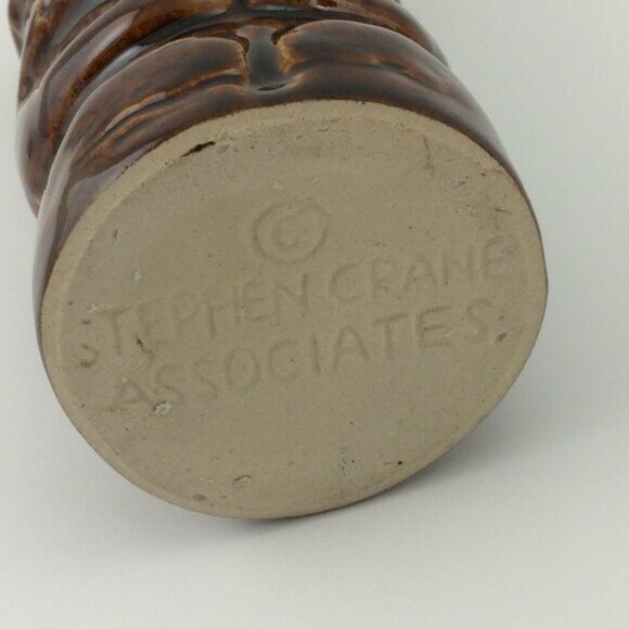 Vintage Stephen Crane Kon Tiki Mug Montreal Restaurant Sheraton Mt Royal Canada - Picture 11 of 12